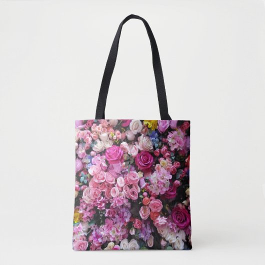 ROMANTISCHE ROZEN TOTE BAG (Voorkant)