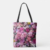 ROMANTISCHE ROZEN TOTE BAG (Achterkant)