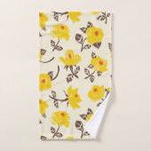 Romantische Rozen Tuin Bad Handdoek (Handdoek)