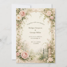 Romantische Rozen Tuin Cottagecore Bruiloft
