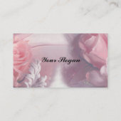Romantische Rozen Visitekaartje (Achterkant)