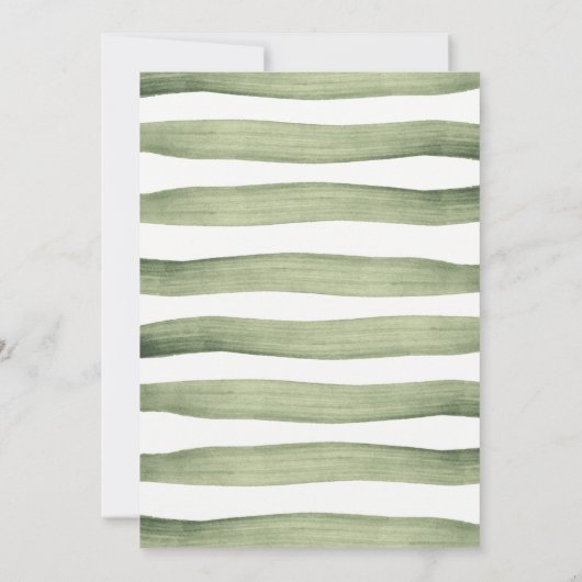 Romantische Rozen Waterverf bruiloft Kaart (Achterkant)