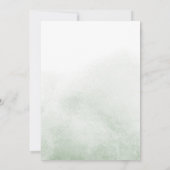 Romantische Rozen Waterverf bruiloft Kaart (Achterkant)