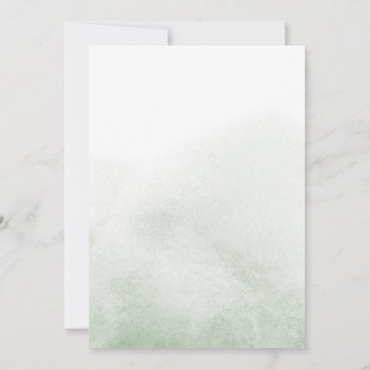 Romantische Rozen Waterverf Vrijgezellenfeest Kaart (Achterkant)