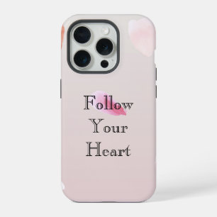 Romantische rozenblaadjes iPhone 15 pro case