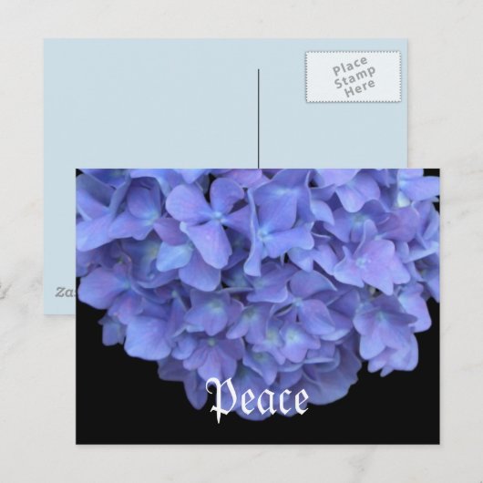 Romantische Safari Floral Vrijgezellenfeest Peace  Uitnodiging Briefkaart (Voorkant / Achterkant)