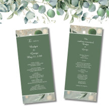 Romantische Sage Green Eucalyptus Wedding