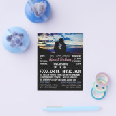 Romantische Scene, Speed Dating Event Adverteren Flyer (Enkel)