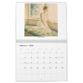 Romantische schilderijen van vrouwen van Barry DeB Kalender (Feb 2026)