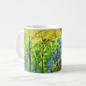 Romantische setting koffie mok door Rashmi (Voorkant links)
