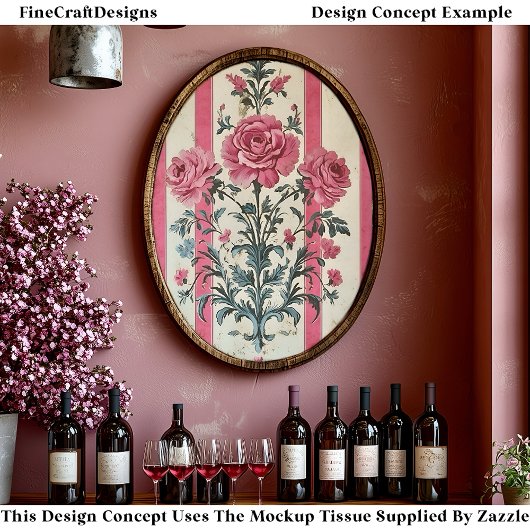 Romantische Shabby Chic Rozen CZ8 Decoupage Tissuepapier