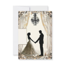 Romantische silhouet van een koppel