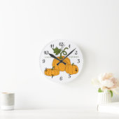 Romantische sinaasappel pompoenoogst    ronde klok (Huis)