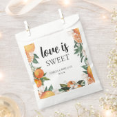 Romantische Sinaasappels Citrus bruiloft Bedankzakje (Geknipt)