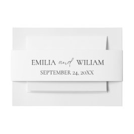 Romantische Sinaasappels Citrus bruiloft Uitnodigingen Wikkel