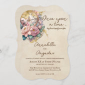 Romantische  sprookje kaart (Voorkant / Achterkant)