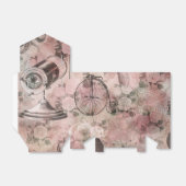 Romantische Steampunk | Antiek Vintage Ephemera Bedankdoosjes (Uitgevouwen)