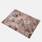 Romantische Steampunk | Antiek Vintage Ephemera Deurmat (Schuin)