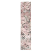 Romantische Steampunk | Antiek Vintage Ephemera Korte Tafelloper (Voorkant)