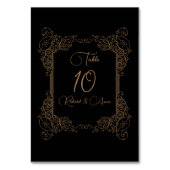  Romantische Steampunk Sprookjesachtige Tafel Kaar Kaart (Voorkant)