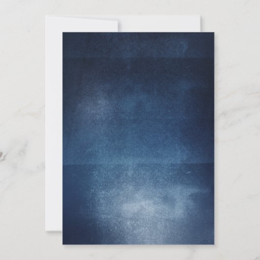 Romantische sterren Repetitie Diner Uitnodiging (Achterkant)