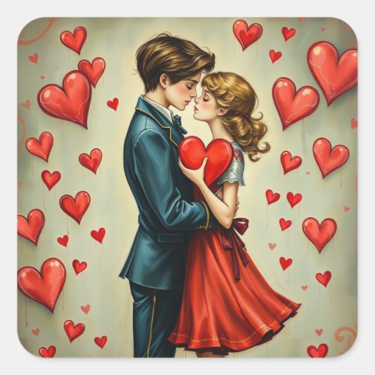 Romantische Stickers (Voorkant)