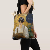 Romantische  stijl kunst van het lezen van jongens tote bag (Dichtbij)
