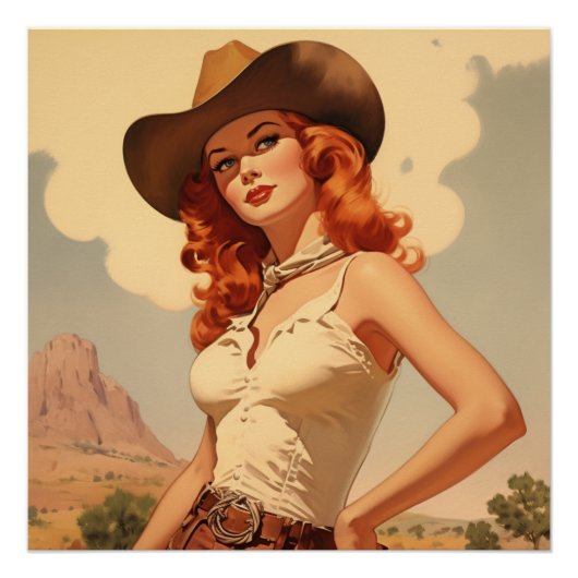 Romantische stoffige paden: Wild West fluistert Perfect Poster (Voorkant)