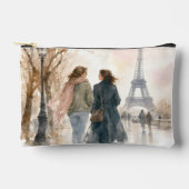 Romantische straatscène van Parijs print Etui (Voorkant)