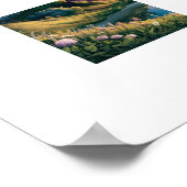 Romantische stranddroom: geloof in jezelf Poster (Hoek)