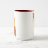 Romantische suikerachtige Spaanse Churros Mok (Midden)