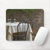 romantische tafel voor twee muismat (Met muis)
