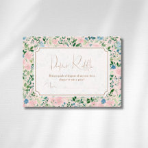 Romantische Teal Blush Sage Bloemengoud Luierraffl