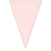 Romantische Tedere Roos Delicate Gradiënt Vlaggetjes (Eerste vlag)