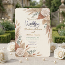 Romantische Terracotta Boho Chic Bruiloft