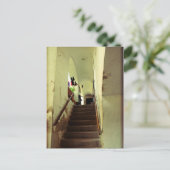 Romantische trap in Keszthely, Hongarije Briefkaart (Staand voorkant)