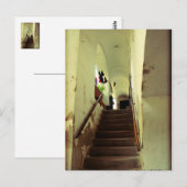 Romantische trap in Keszthely, Hongarije Briefkaart (Voorkant / Achterkant)