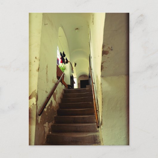 Romantische trap in Keszthely, Hongarije Briefkaart (Voorkant)