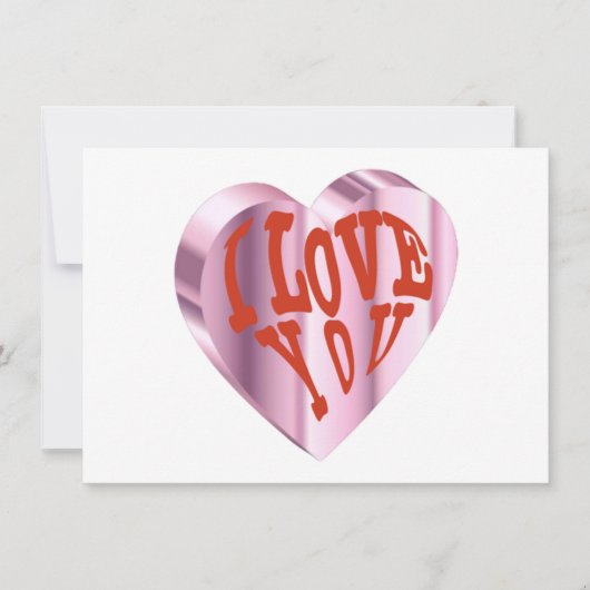 Romantische Trendy Valentijn Feestdagenkaart (Voorkant)