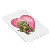 Romantische Triceratops zijn van mij Magneet (Rechterzijde)
