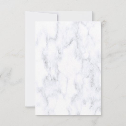 Romantische tropische bedankkaart RSVP kaartje (Achterkant)