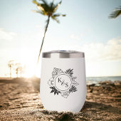 Romantische tropische groen bruiloft