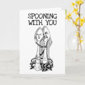 ROMANTISCHE TROUWDAAG 4 MAN VROUW GROET KAART (Gele Bloem)