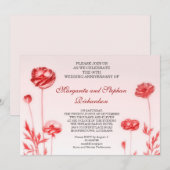 romantische trouwdag kaart (Voorkant / Achterkant)