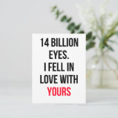 Romantische trouwdag wenst kaart (Staand voorkant)