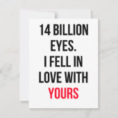 Romantische trouwdag wenst kaart (Voorkant)