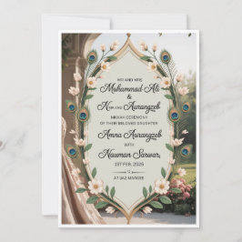 Romantische Trouwkaarten 💍 – Elegant & Printbaar Kaart