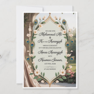Romantische Trouwkaarten 💍 – Elegant & Printbaar Kaart