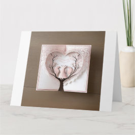 Romantische trouwkaarten vieren liefde en eleganti kaart