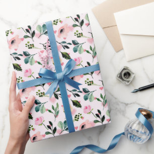 Romantische tuin cadeaupapier